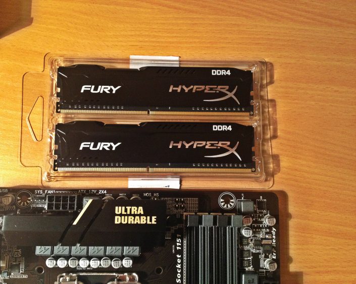 Fury ddr4 hyperx ram
