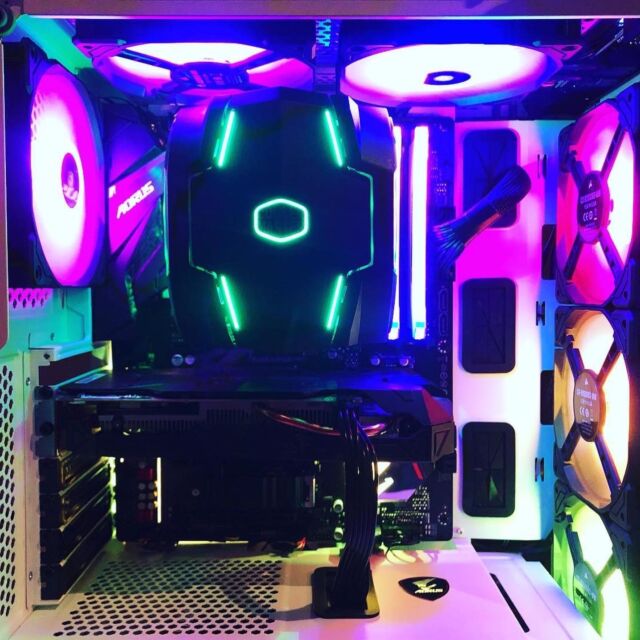 #aorusb450pro #coolermasterma610p #corsair220trg #corsairsp120rgb #amdryzen3600 #rm750corsair #vegeancergb #gigabyte1060gtx #nvme970evo